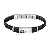 Bracciale Uomo Sector Bandy SZV62 Pelle Fibra Di Carbonio