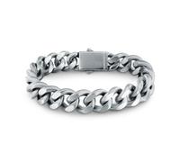 Sector No Limits Bracciale Uomo in Acciaio, Catena, Collezione SECTOR BOLD, Regalo Uomo