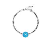 Bracciale Uomo SSC NAPOLI Prodotto Ufficiale in Acciaio B-NB001UAA