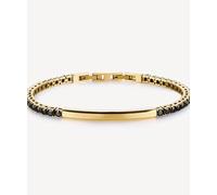 Bracciale Uomo Tennis Acciaio 316L Gold BROSWAY collezione AVANTGARDE codice BVD