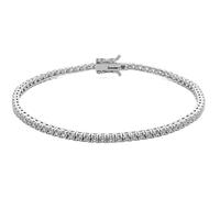 Bracciale Uomo Tennis Comete UBR994M19 in Argento Silver Pietre 2mm