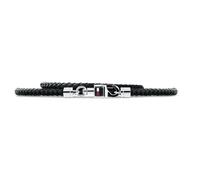 Bracciale Uomo Tommy Hilfiger 2701063 Argento puro 925 Nero