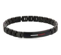 Tommy Hilfiger Bracciale nero senza tempo in acciaio 2790312