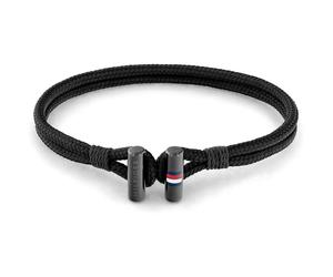 Bracciale Uomo TOMMY HILFIGER NYLON SS 2790336 Tessuto Nero