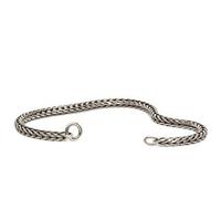 BRACCIALE D'ARGENTO 18CM TROLLBEADS