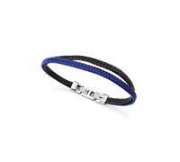 Bracciale Uomo Viceroy 15168P01013 Argento puro 925 Azzurro Nero