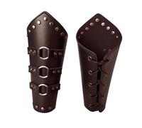 Bracciale Vambrace medievale | 2 pezzi di bracciali regolabili in - Bracciali della guardia del braccio di battaglia medievale dei cavalieri in stile lungo, costume cosplay di Halloween