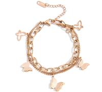 Bracciale Vintage Butterfly - Oro Rosa