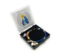 Bracciale vita di Maria in argento e cristalli Swarovski. The bracelet of Mary