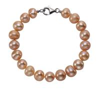 Bracciale ZEEme Pearls in argento sterling 925 19 cm perla coltivata d'acqua ...
