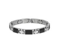 Bracciale Zeeme Stainless Steel acciaio inox carbonio lucido unisex NUOVO