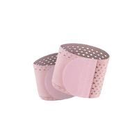 Braccialetti a compressione regolabili per basket e allenamento con i pesi, polsiere elastiche per una maggiore stabilità e supporto (rosa, 2 pezzi)