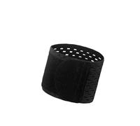 Braccialetti a compressione regolabili per basket e allenamento con i pesi, polsiere elastiche per una maggiore stabilità e supporto (nero, 1 pezzo)