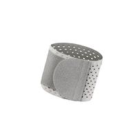 Braccialetti a compressione regolabili per basket e allenamento con i pesi, polsiere elastiche per una maggiore stabilità e supporto (grigio, 1 pezzo)