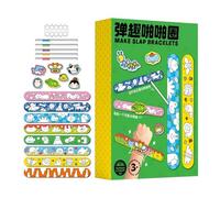 Braccialetti a Scatto per Bambini - Colorati Simpatici DIY Idee per Calze della Befana,Braccialetti a scatto per feste di compleanno per bambini - Riempicalze da bambini, ragazzi, ragazze, famiglia e