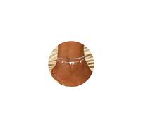 Braccialetti alla caviglia d'oro in argento per donne 14k oro oro cavigliere iniziali per donne impermeabili non appalto non appalto la lettera cz a strati di strato az az anklet set di gioielli