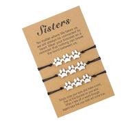 Braccialetti Amicizia A Mano Regolabile Elegante Set Braccialetti A Corda Un Braccialetto Unisex Presente Per Uomo E Donna Braccialetto Unisex