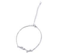 Braccialetti Arabi con Dichiarazione d'Amore per Donna Uomo Charm Bracciale in Cristallo Regalo, Argento Creativo e utile Lovely And Professional