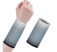 Braccialetti atletici, braccialetti sportivi elastici per ginnastica, fascia tergisudore traspirante a compressione per allenamento in palestra