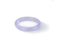 Braccialetti, Bracciale Rigido in Giada Per Donna, Bracciale in Giada Occhio Di Gatto Ghiacciato Per Donna, Bracciale in Pietra Di Luna Bianca Ghiacciata Di Alta Qualità,Viola,57~58mm
