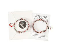 Braccialetti Ciondolo di Natale Braccialetto Della Stringa Di Natale Albero Di Neve Braccialetto Gioielli Di Vacanza Per Mano, Misura unica, linea