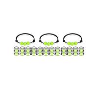 Braccialetti con Ciondoli da Tennis da 60 Pezzi Braccialetti con Palline da Tennis Regolabili Braccialetti con Palline Sportive Ispiratrici per