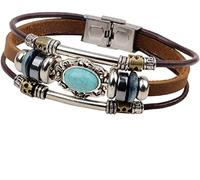 Braccialetti con ciondoli per Gioielli, Bracciale a Polsino, Braccialetti impilabili a Strati, Braccialetti per cavigliere, Regali compatibili con l'amico e Il Tuo Amore, Bracciale Unisex con Perline