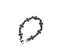 Braccialetti con croce dal design classico, accessori in metallo di nicchia, accessori indispensabili per uomini e donne alla moda, articolo creativo alla moda retrò, Misura unica, Legno, Nessuna