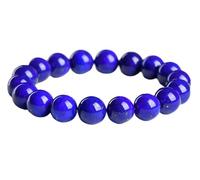 Braccialetti con perline di pietre preziose for uomo e donna | Braccialetto elastiche in filo cristallo | yoga pietra naturale, 8~8,8 mm(12~12.8mm)