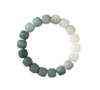 Braccialetti con Perline di radice di Bodhi Braccialetti con Perline Bianche per Donne Uomini YogaBalancing