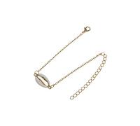 Braccialetti Conchiglia di ciprea Naturale Bracciale Regolabile per Surfista da Spiaggia Boho Chic Conchiglia per Donna Donna Elegante e Popolare Durability