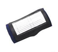 Braccialetti da calcio per giochi Quarterback Playbook Holder elastico Fit Athletic Gear Training Aid unisex 17 x 10,8 cm (blu navy)