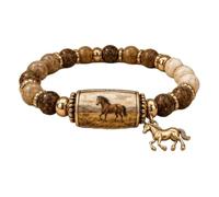 Braccialetti da donna con spirituale, in resina, vintage