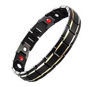 Braccialetti da uomo, braccialetto da polso con magnete forte, braccialetti da uomo, con forte magnetismo, per padre fidanzato, nonno, figlio, marito, famiglia, amici, compagni di lavoro, Natale