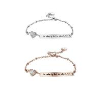 Braccialetti del migliore amico - Bracciale Sister Soul Bracciale ispiratrice Gioielli MANTRA BRANGGLE PER DONNE