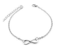 Braccialetti del Piede Lucky 8 'Catene per Caviglie da Donna Cavigliere Catena Catena per Piede Catena da Spiaggia Gioielli da Spiaggia Sandalo scalzo Decorazione Creativa e utile Clever And attracti