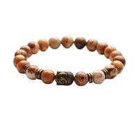 Braccialetti di Fascino a Sospensione per Le Donne religiose Bracciale di Meditazione Bracciale di New Nature Stone Preghiera Bracciale 22cm 3
