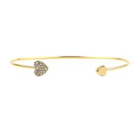 Braccialetti di identificazione dell'Arco del Doppio Cuore di Cristallo Regolabili di Modo per Il Regalo dei Gioielli delle Donne Durability And Attraction