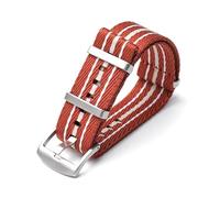 NEFLUM Braccialetti di ricambio per orologi in tela intrecciata con cinturino in nylon colorato da 20 mm e 22 mm,22mm