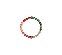 Braccialetti Feng Shui con perline di cristallo per donne uomini, cinque elementi pietre naturali braccialetti fortunati per la meditazione, braccialetto elastico di protezione attrarre ricchezza e