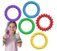 Braccialetti Fidget Sensoriali: La Fascia Fidget In Silicone Estensibile Aiuta A Calmare I Nervi | Giocattolo Flessibile E Durevole Per Concentrare La Concentrazione E Alleviare Lo Stress Per I Bambin