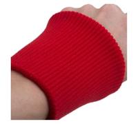 braccialetti flessibili, Polsino a costine in maglia elasticizzata spessa e morbida for fondo felpa in cotone elasticizzato(Red)