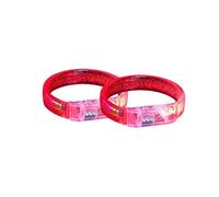 Braccialetti LED, Giocattoli Con Braccialetti Illuminazione, Bracciali Lampeggianti A LED Che Si Illuminano Al Buio Accessories Per Festival, Bracciali Luminosi Accessories Per Concerti (Rosso)