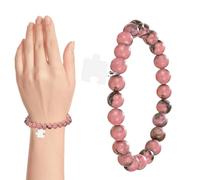 Braccialetti Per La Mamma Da Donna - Gioielli Naturali Per La Festa Della Mamma, Braccialetto Regolabile Con Ciondolo Puzzle, Regalo Personalizzato Per Nonna, Figlia, Sorella, Compleanno, Vacanza, Ric