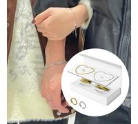 Braccialetti permanenti kit mancia a mano la sua e la sua relazione bloccato