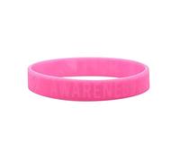 Braccialetti personalizzati per la consapevolezza del cancro al seno per donne braccialetti rosa nastro rosa braccialetto fatto a mano supporto cancro al seno ragazze braccialetto forza sopravvissuto