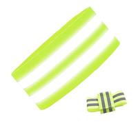 Braccialetti riflettenti | Nastro regolabile - Riflettore da corsa ad alta visibilità per donne e uomini durante le passeggiate notturne corsa ciclismo sport