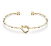 Braccialetti rigidi Forever Love Knot Infinity da donna | Bracciale rigido regolabile in oro da donna(60-65mm_Gold)