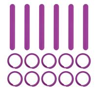 Braccialetti Scatto, 16 Pcs per Party Regali, Viola