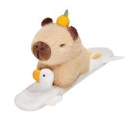 Braccialetti Schiocco Animali Per Bambini, 25x10x1.3cm Bracciale Peluche Capibara Giocattolo,Braccialetto A Scatto Animale Alla ,per Bambini Ragazzi Ragazze Adolescenti Casa Viaggio Scuola Diploma
